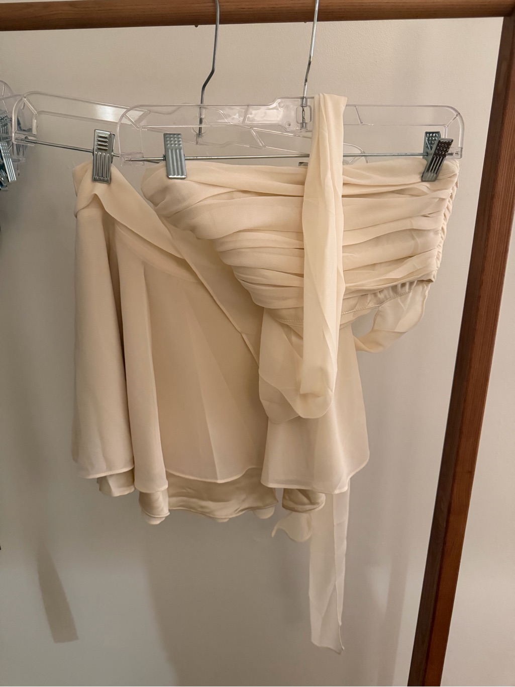 Nwt New!! Amelie Teje Tuli Strapless Cutout Dress - Bridal! — image 5 of 6